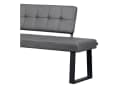 B&D home Eckbank AKA Grau Industrial Style gepolstert Bild 5