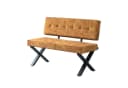 B&D home Eckbank EKA Industrial Style Gelb Gepolstert Bild 1