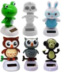 Ebaxx Dekofigur Solar Wackelfigur Bunt Kunststoff Bild 2