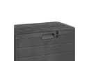 Mojawo Auflagenbox Kissenbox Sitzbank Anthrazit Kunststoff 170L Bild 5