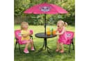 Mojawo Kinder Campingmöbel Set 4tlg. Rosa Hasen-Design Bild 1