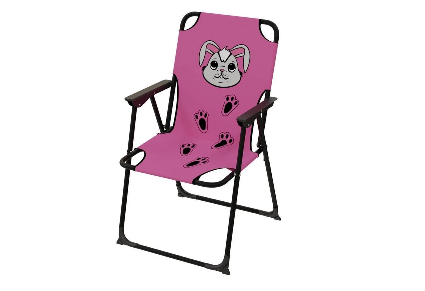 Mojawo Kinder Campingmöbel Set 4tlg. Rosa Hasen-Design - Bild 5