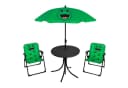 Mojawo Essgruppe 4tlg Kinder Campingmöbel Set Frosch Grün Bild 2