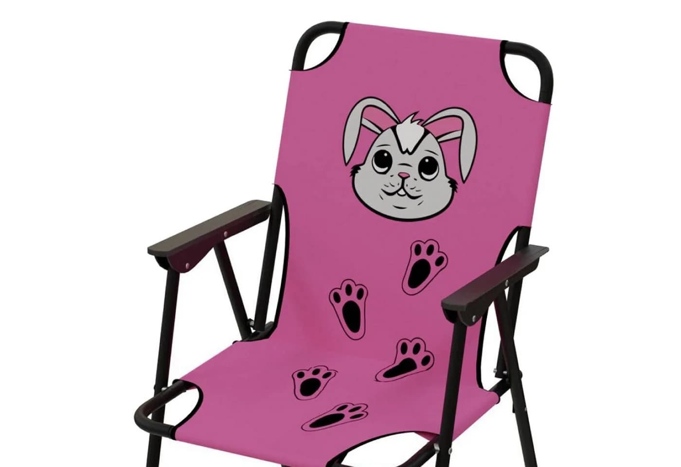 INDA-Exclusiv Kinder Campingstuhl Klappstuhl Gartenstuhl Rosa - Bild 3