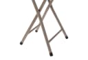Mojawo Klapphocker Beige Samt Sitzfläche Bild 3