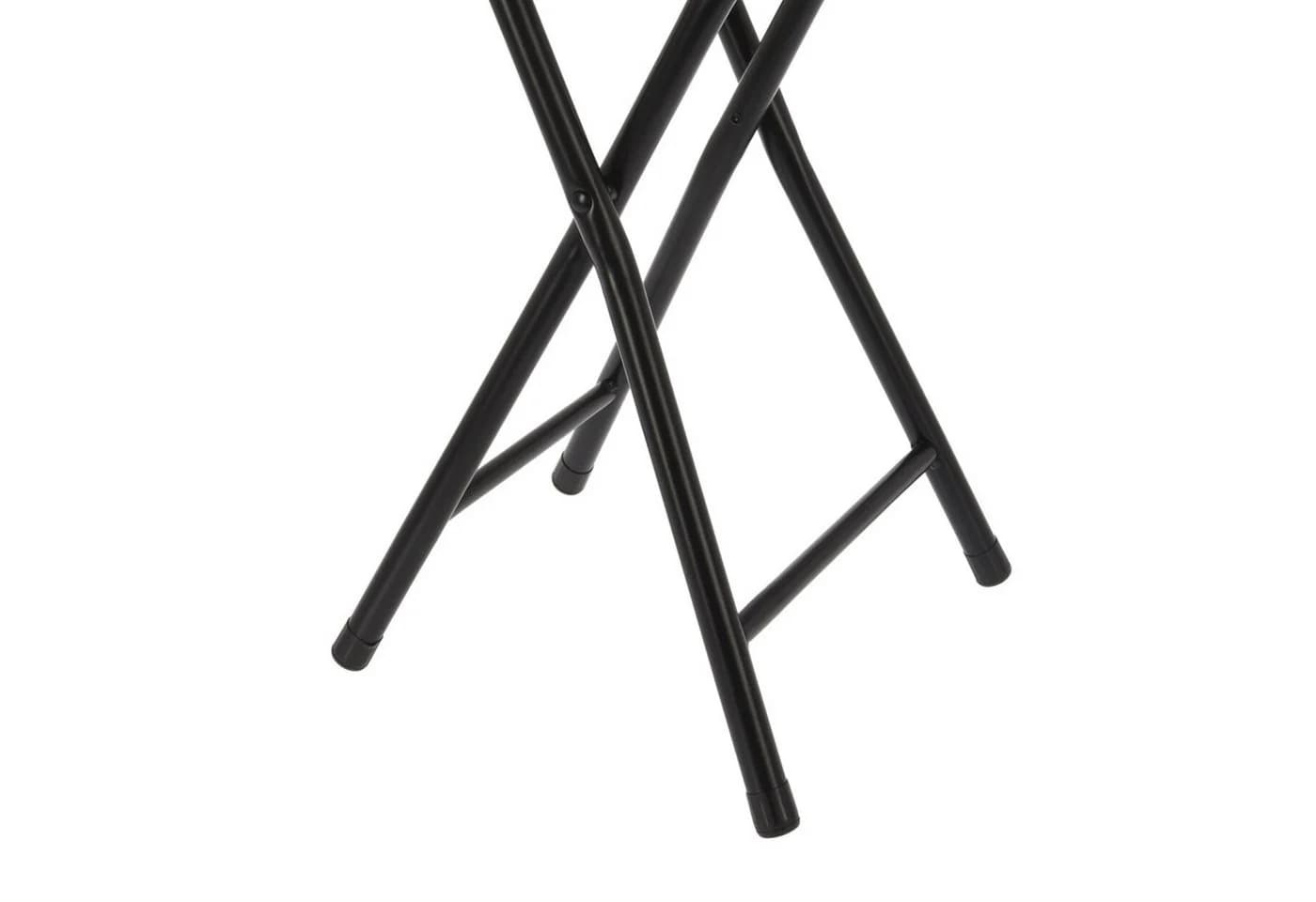 Mojawo Klapphocker Schwarz Samt - Bild 4