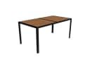 Mojawo Küchentisch Gartentisch Holzoptik 150x80 cm Bild 2