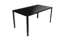Mojawo Glastisch Schwarz 150x80 cm Garten Esstisch Outdoor Bild 2