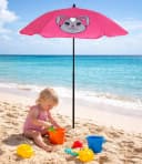 Mojawo Kinder Sonnenschirm Hase 110x130 cm Bild 1