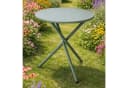 Mojawo Bistrotisch Grün Stahl Rund Ø48cm Outdoor Bild 3