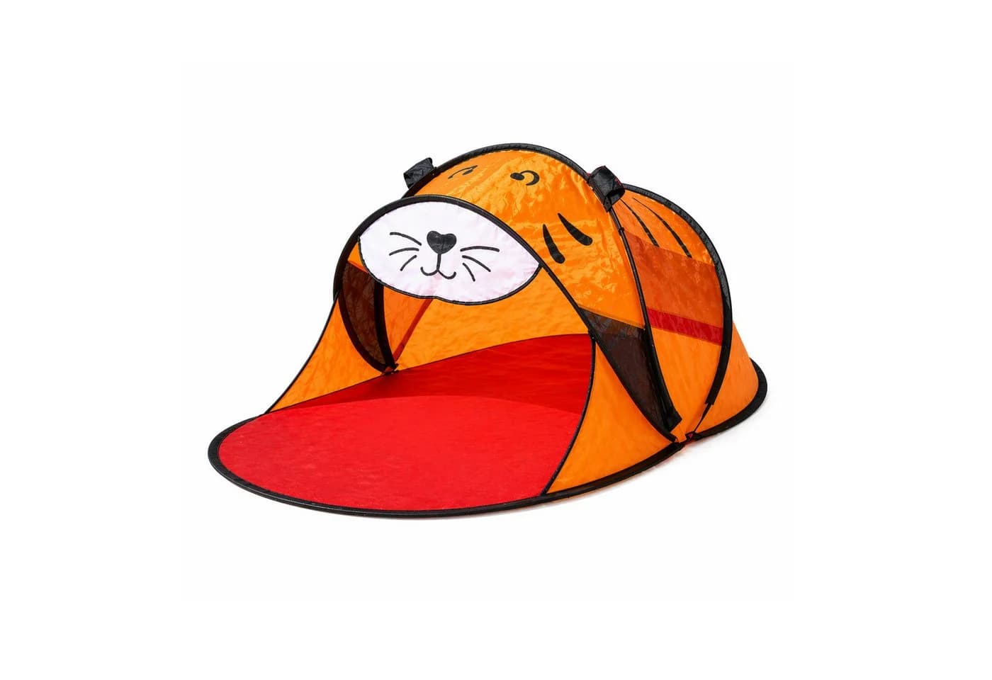 Mojawo PopUp Strandmuschel Orange Tiger UV-Schutz UPF 50+ - Bild 2