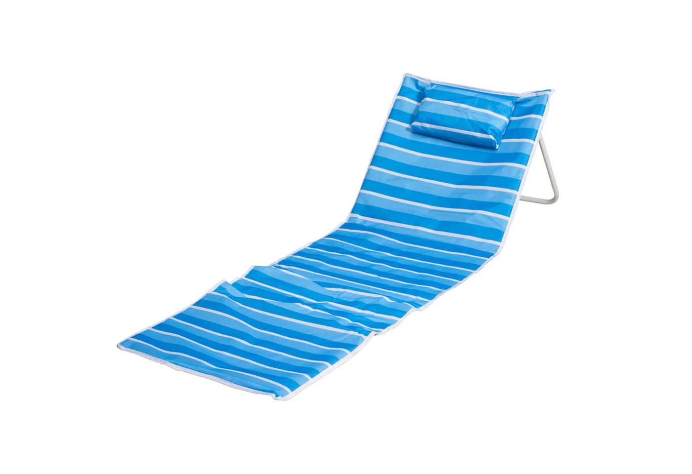 Mojawo Strandliege Blau Faltbar mit Kissen & Tasche - Bild 2
