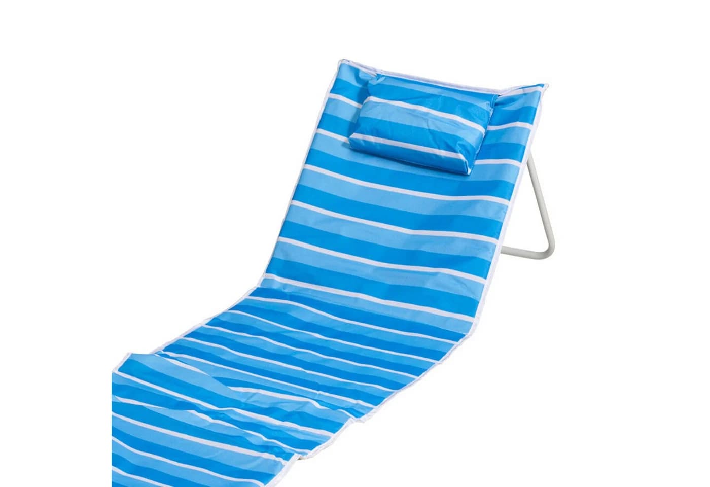 Mojawo Strandliege Blau Faltbar mit Kissen & Tasche - Bild 3