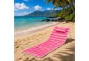 Mojawo Strandliege Rosa Faltbar mit Kissen Bild 1
