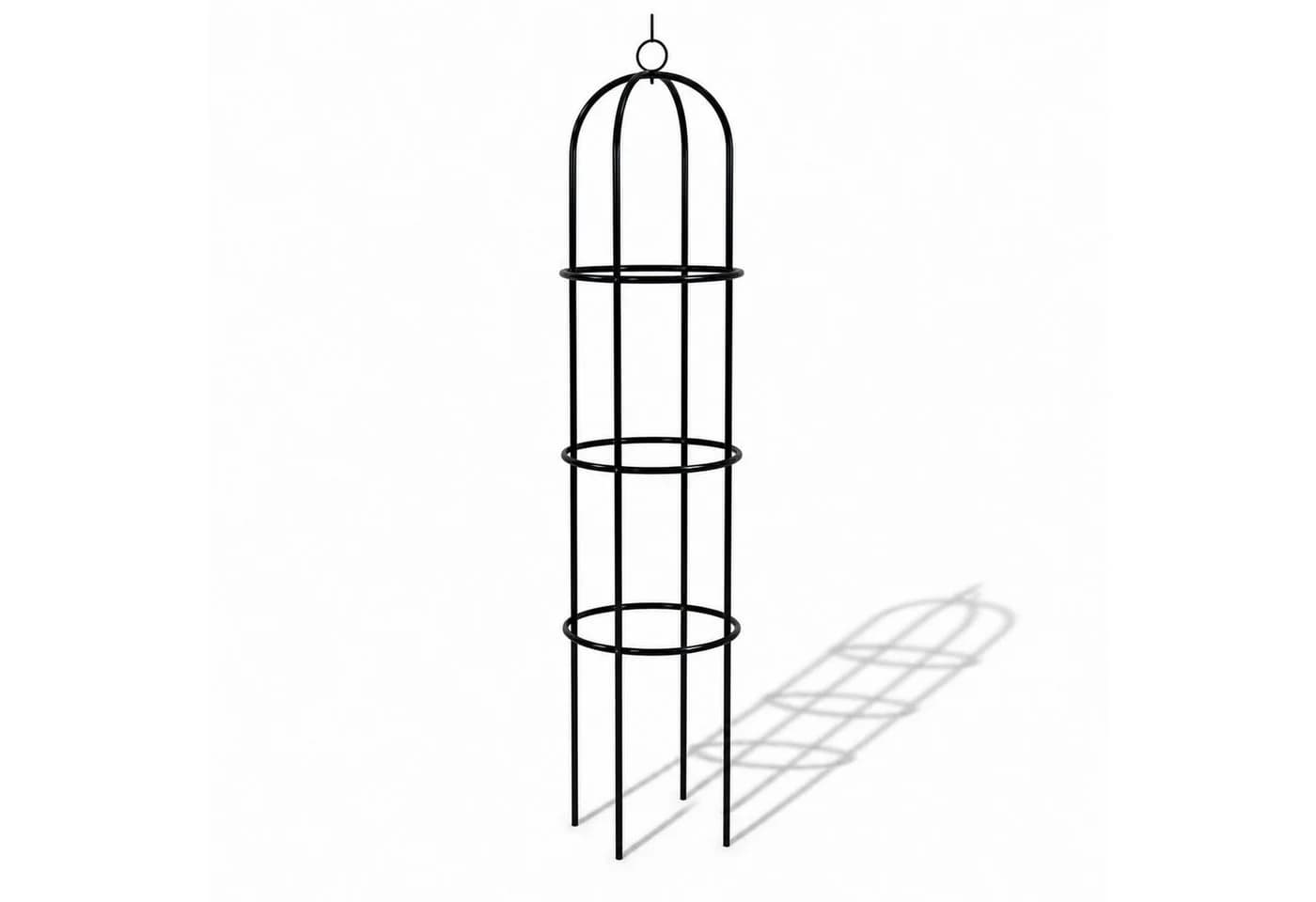 Mojawo Pflanzenständer Metall Rankhilfe Obelisk Grün - Bild 3