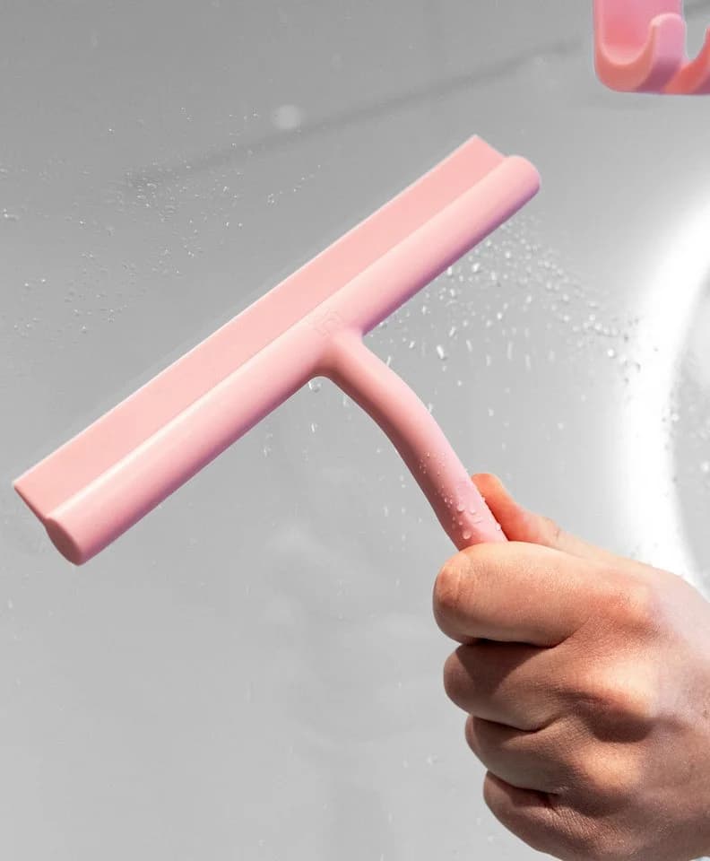 KAWENTSMANN Duschabzieher KLARA 100 % Silikon Rosa Modern - Bild 3