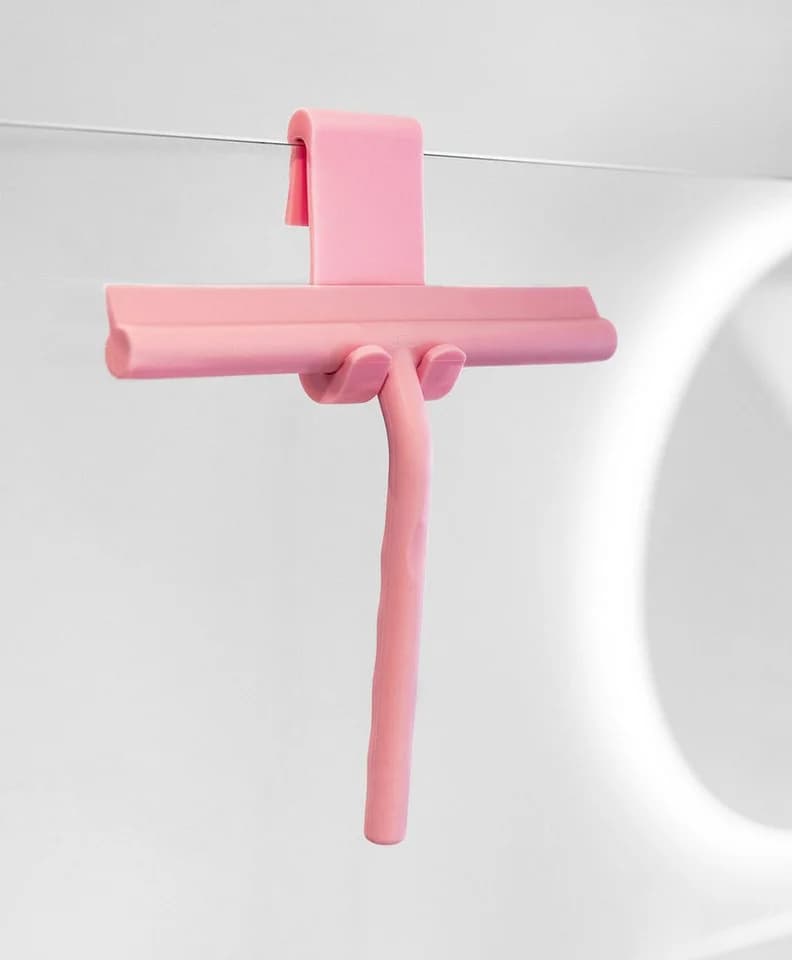 KAWENTSMANN Duschabzieher KLARA 100 % Silikon Rosa Modern - Bild 4