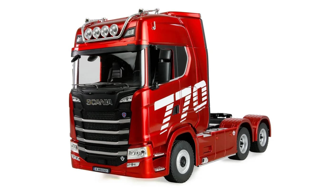 Amewi RC-LKW Scania 770 S Zugmaschine 1:18 RTR rot - Bild 4