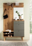 Furn.Design Kompaktgarderobe Juna Salbei Grün Eiche Dekor Bild 5
