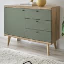 Furn.Design Garderoben-Set Juna 3-teilig Salbei Grün Eiche Bild 3