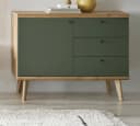 Furn.Design Garderoben-Set Juna 3-teilig Salbei Grün Eiche Bild 5