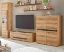 Furn.Design Wohnwand Center 5-teilig Eiche Grau Bild 2