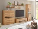 Furn.Design Wohnwand Center 5-teilig Eiche Grau Bild 3