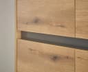 Furn.Design Wohnwand Center 5-teilig Eiche Grau Bild 5