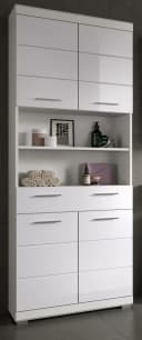 Inn.Furn Hochschrank Shawn Badschrank weiß Hochglanz 4-türig Bild 3