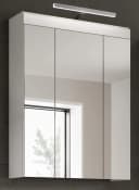 Inn.Furn Badezimmerspiegelschrank Shawn 3-türig Weiß Hochglanz Bild 3