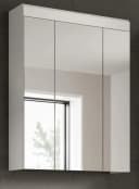 Inn.Furn Badezimmerspiegelschrank Shawn 3-türig Weiß Hochglanz Bild 5