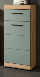 Inn.Furn Badkommode Shawn Salbei Eiche Vollauszug Bild 2