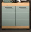 Inn.Furn Waschbeckenunterschrank Shawn Salbei Eiche 2 Fächer Bild 1