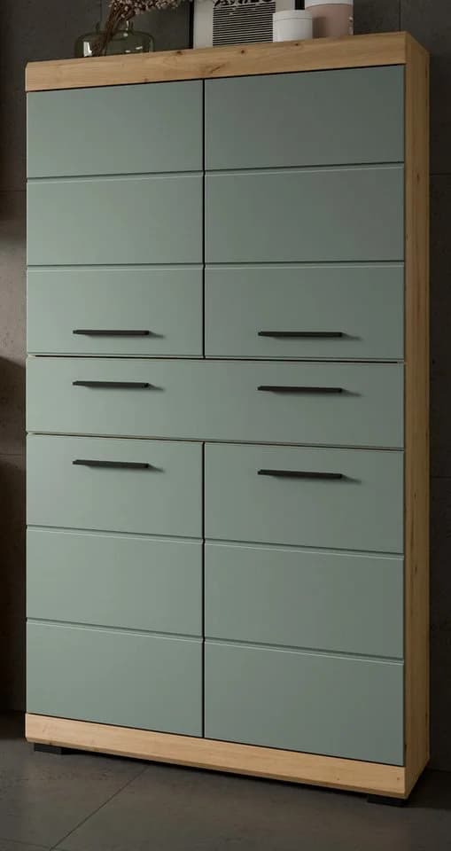 Inn.Furn Midischrank Shawn 4-türig Salbei Eiche - Bild 2