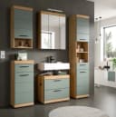 Inn.Furn Badmöbel-Set Shawn 5-teilig Salbei Grün Artisan Eiche Bild 3