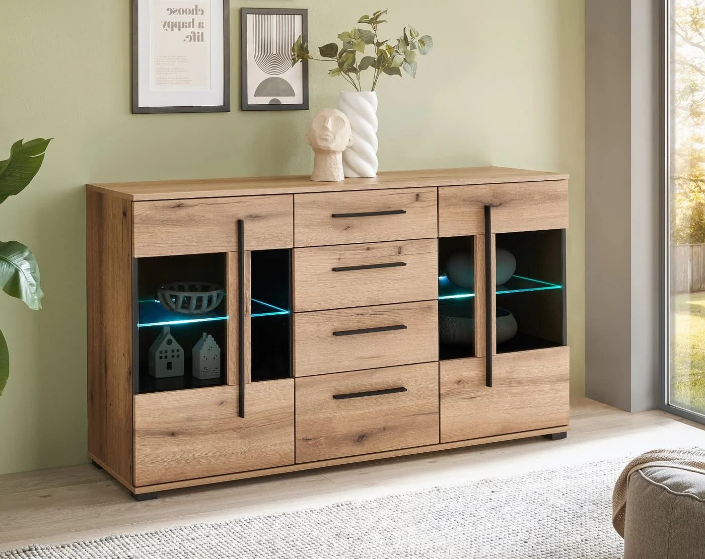 Furn.Design Sideboard Design-D Evoke Eiche Dekor Soft-Close - Bild 3