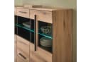 Furn.Design Highboard Design-D Eiche Dekor 160 cm mit Soft-Close Bild 4
