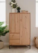 Furn.Design Highboard Bastia Eiche Artisan Moderner Stauraum Bild 3