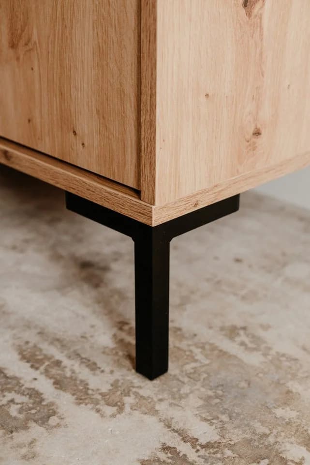 Furn.Design Highboard Bastia Eiche Artisan Moderner Stauraum - Bild 4
