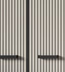 Inn.Furn Hochschrank Scana Bad-Mehrzweckschrank Sand/Schwarz Soft-Close Bild 5