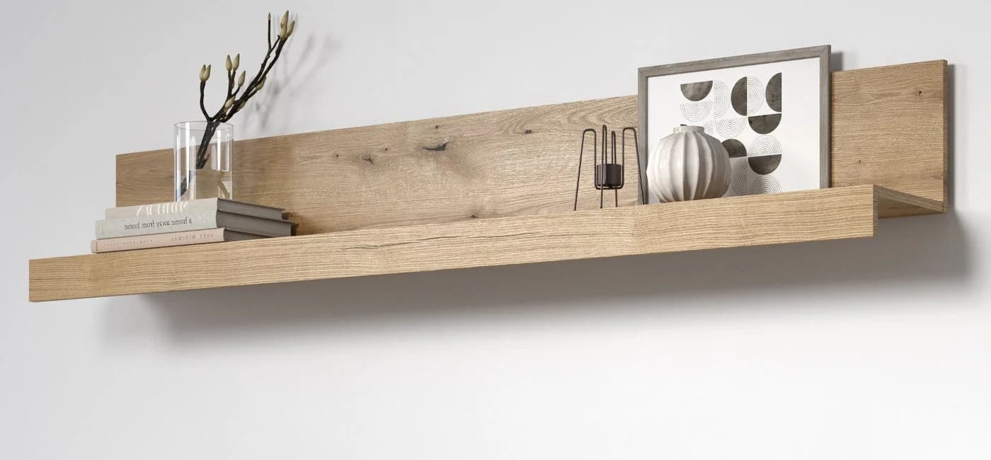 Furn.Design Wandboard Tralee Eiche Dekor Modernes Wandregal - Bild 2