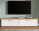 Inn.Furn Lowboard Mirano TV Unterschrank Weiß Landhaus Eiche Artisan Bild 1