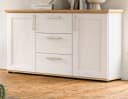 Inn.Furn Sideboard Mirano Weiß Landhaus Eiche Artisan Bild 2