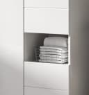 Inn.Furn Badkommode Larik Weiß Hochglanz 3-türig Bild 3