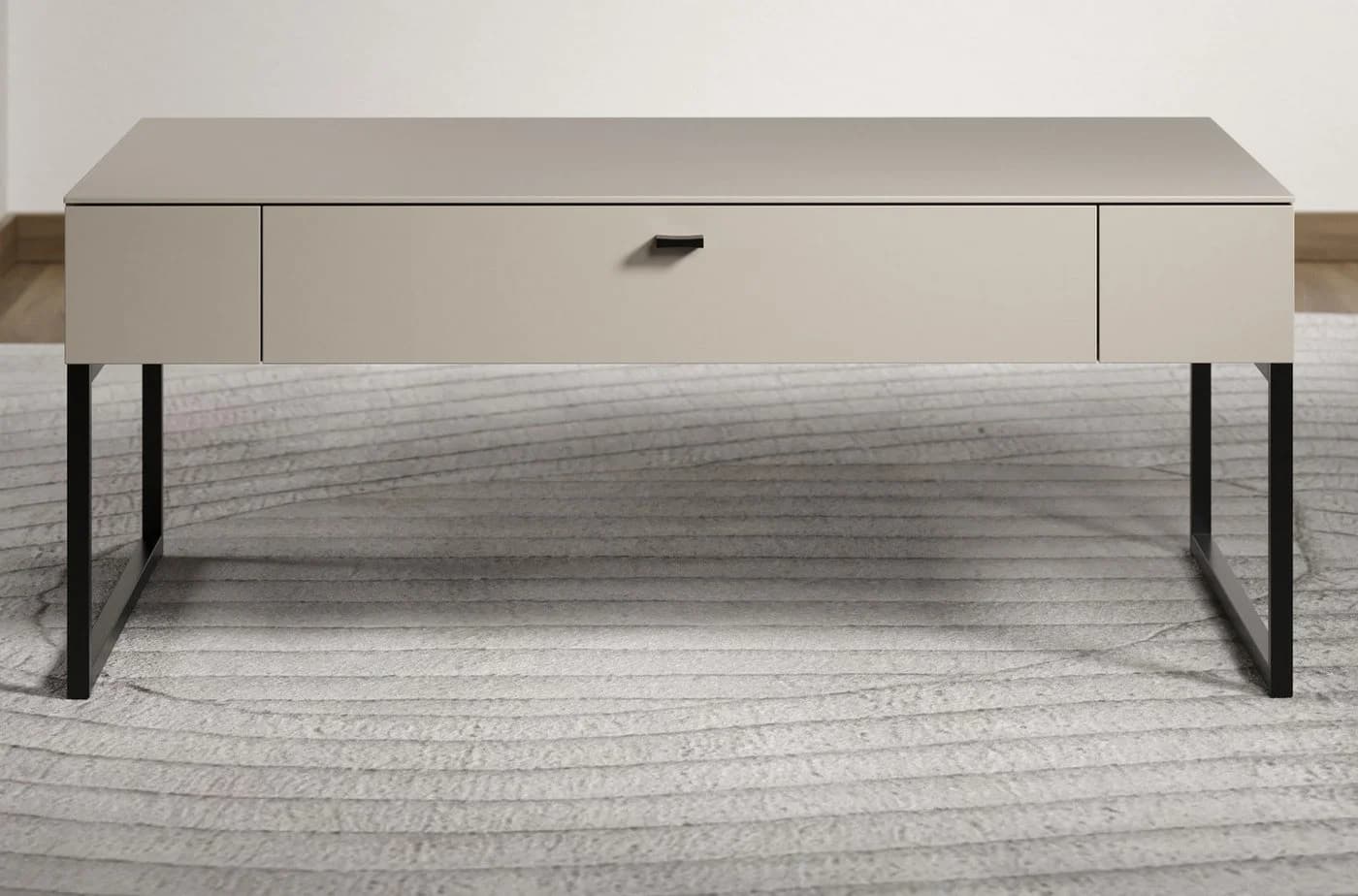 Furn.Design Couchtisch Alegro Kaschmir Sand Soft-Close