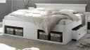 Furn.Design Stauraumbett Hooge Weiß Landhausstil Bild 1
