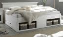 Furn.Design Stauraumbett Hooge Weiß Landhausstil Bild 2