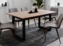 Furn.Design Esstisch Malta Ausziehbar Anthrazit Eiche Bild 1