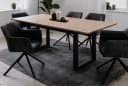 Furn.Design Esstisch Malta Ausziehbar Anthrazit Eiche Bild 2
