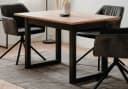 Furn.Design Esstisch Malta Anthrazit Eiche Artisan ausziehbar Bild 2